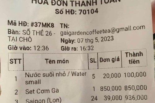 Kiểm tra quán ăn ở Tp.Phan Thiết bị phản ánh bán thùng bia gần 1 triệu đồng