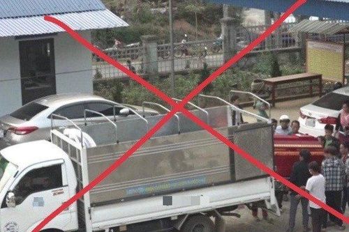 Lai Châu: Tạm giam tài xế chở quan tài, vòng hoa tới trụ sở UBND xã