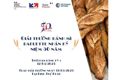 Thi làm bánh mì cùng Tổng Lãnh sự quán Pháp tại TPHCM