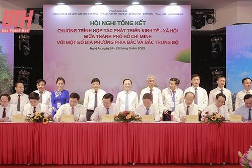 Hiệu quả hợp tác phát triển kinh tế - xã hội giữa Thanh Hóa với TP Hồ Chí Minh