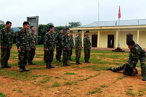 Lực lượng vũ trang tỉnh thi đua huấn luyện