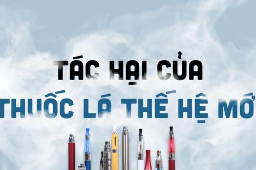 Tác hại của thuốc lá thế hệ mới
