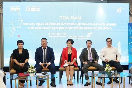 'Kết nối thúc đẩy khởi nghiệp đổi mới sáng tạo khu vực đồng bằng sông Hồng'