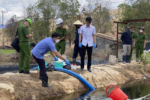 Bà Rịa – Vũng Tàu: Vừa bị xử phạt, Công ty xử lý chất thải Kbec Vina lại xả thải ra môi trường