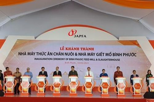 Japfa Việt Nam khánh thành nhà máy sản xuất thức ăn chăn nuôi và giết mổ gia cầm tại Bình Phước
