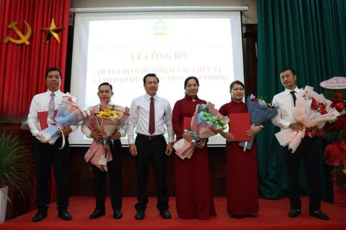 TAND cấp cao tại TP.HCM công bố quyết định bổ nhiệm các chức vụ quản lý