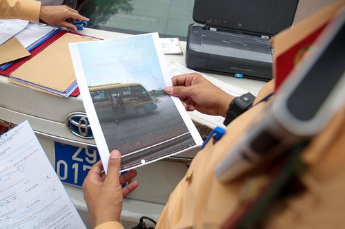 Công an Hà Nội đẩy mạnh xử phạt vi phạm giao thông qua hình ảnh
