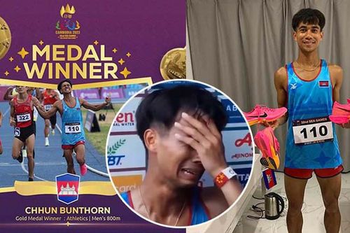 VĐV mồ côi giành HCV lịch sử SEA Games khóc nức nở: 'Nếu bố mẹ tôi còn sống, không biết họ sẽ hạnh phúc nhường nào'
