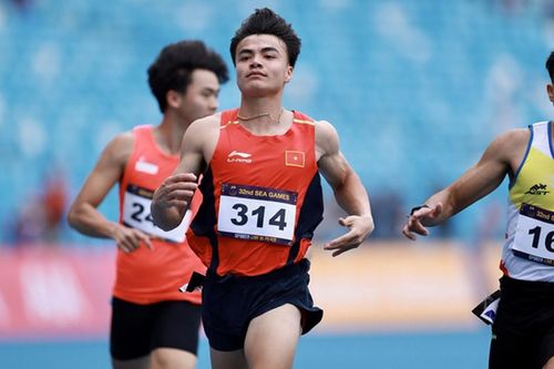 Việt Nam 'hụt hơi' trước sự thống trị của Thái Lan và Singapore ở đường chạy 100m
