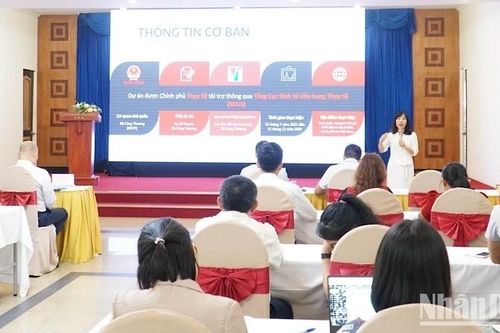 Công bố 5 tiểu dự án được hỗ trợ tăng cường năng lực dịch vụ xuất khẩu