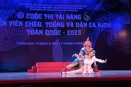 Trao giải Cuộc thi Tài năng diễn viên Tuồng và Dân ca kịch toàn quốc 2023