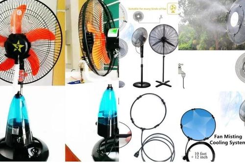 Thay vì bỏ tiền triệu mua máy lạnh đắt đỏ, chỉ 2 phụ kiện giá chưa đầy 100 nghìn chế được quạt phun sương thổi bay cơn nóng
