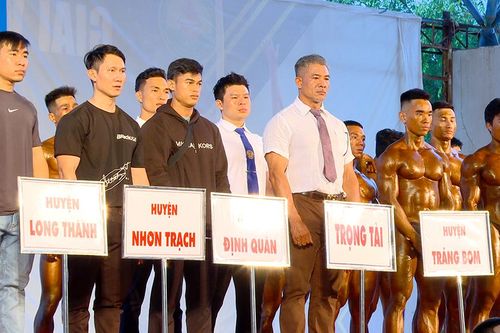 9 đơn vị tham dự Giải thể hình các CLB tỉnh năm 2023