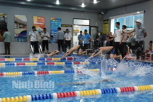 Khai mạc Giải bơi học sinh phổ thông năm học 2022-2023