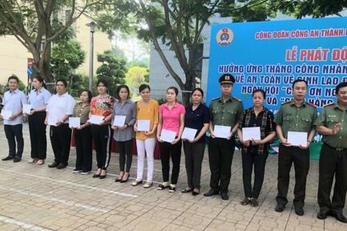 Công đoàn Công an TPHCM: Tổ chức Ngày hội 'Cảm ơn người lao động', gian hàng 0 đồng