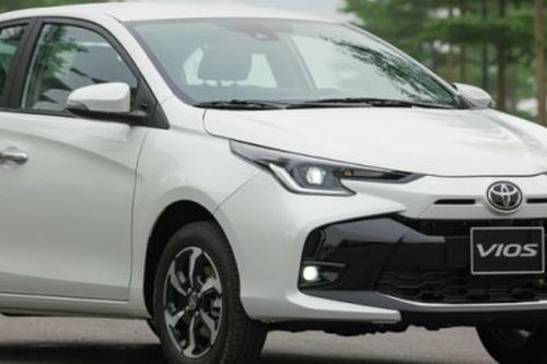Cận cảnh xe Toyota Vios 2023 mới ra mắt: Choáng nhất là giá chỉ từ 479 triệu