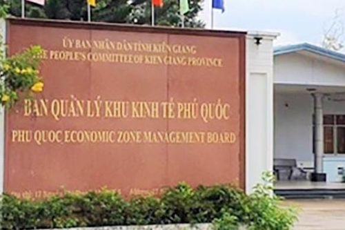 Kỷ luật Trưởng ban Quản lý khu kinh tế Phú Quốc
