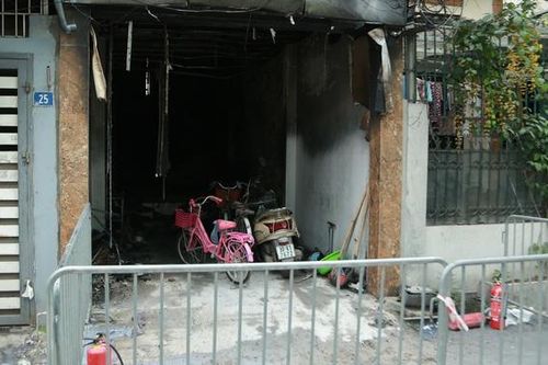 Hiện trường thương tâm vụ hỏa hoạn ở Hà Nội khiến 4 bà cháu tử vong