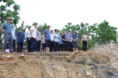 Thanh Hóa: Kiểm tra tiến độ thi công một số dự án, công trình phục vụ công tác phòng, chống lụt bão