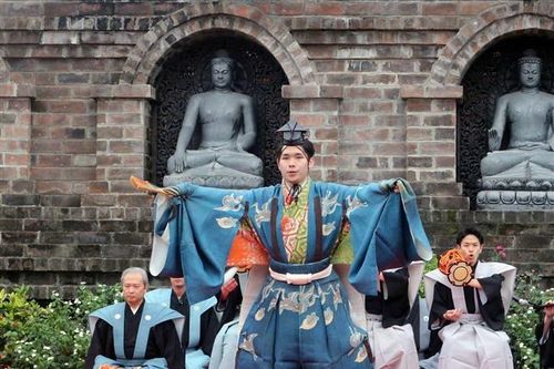 Trình diễn nghệ thuật truyền thống Nhật Bản tại Khu Du lịch Tam Chúc