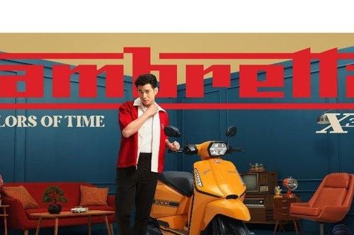Lambretta X300SR 2023 trình làng với giá 109 triệu đồng, đẹp 'hết nước chấm'