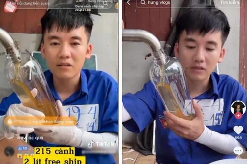 Con trai bà Tân Vlog xóa video bán mật ong, giá 215 nghìn đồng/lít có mật thật?