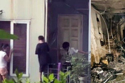 Vụ trèo ban công thoát khỏi căn nhà bốc cháy ở Hà Nội: 5 người thoát nạn nhờ bé trai