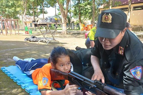 Cơ hội trải nghiệm hè 'Em học làm chiến sĩ công an' dành cho thanh, thiếu niên An Giang