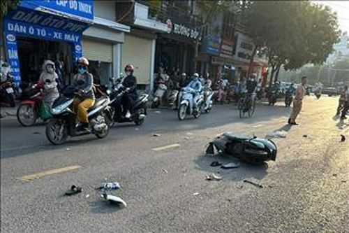 Hải Dương: Lái xe ô tô vi phạm nồng độ cồn gây tai nạn liên hoàn
