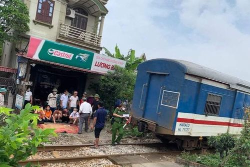 Hải Dương: Người đàn ông tử vong sau va chạm với tàu hỏa