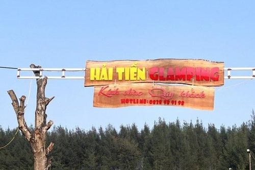Buộc tháo dỡ Hải Tiến Glamping chặt cây, dựng chòi làm du lịch
