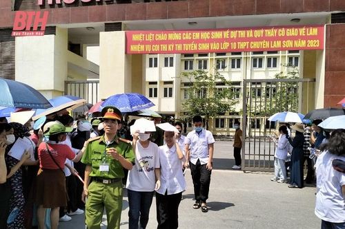 Kỳ thi vào lớp 10 Trường THPT Chuyên Lam Sơn năm học 2023-2024: Kết thúc môn thi thứ hai, thí sinh không khỏi lo lắng