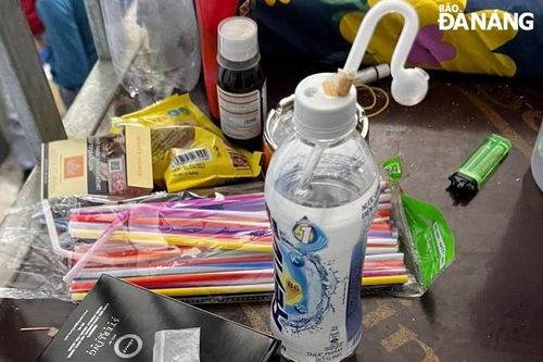 Tạm giữ 4 đối tượng sử dụng ma túy