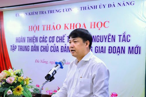 Hoàn thiện cơ chế thực thi nguyên tắc tập trung dân chủ của Đảng trong giai đoạn mới