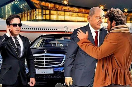 Người đàn ông bám theo Thủ tướng Đức, vượt qua hàng rào an ninh rồi làm điều bất ngờ