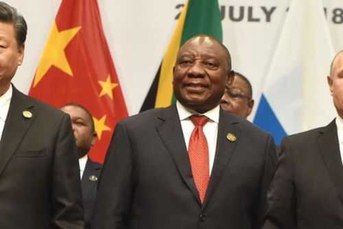 Nam Phi tính nhờ Trung Quốc tổ chức Thượng đỉnh BRICS vì ông Putin