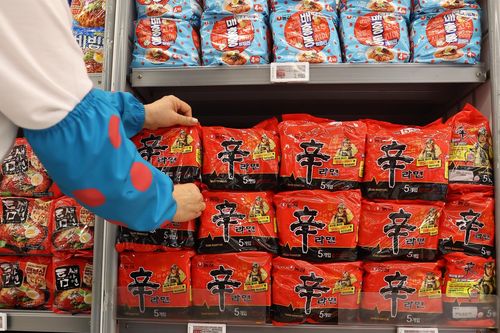 Giá mỳ ăn liền tại Hàn Quốc tăng lên mức cao nhất kể từ năm 2009