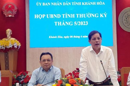 UBND tỉnh Khánh Hòa họp thường kỳ tháng 5