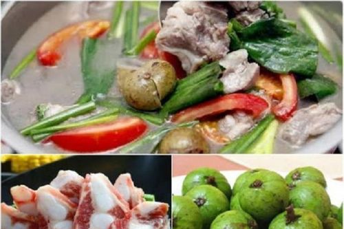 Món ăn với quả sấu có tác dụng thanh nhiệt giải khát