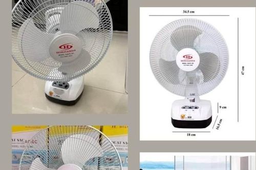Nắng nóng, bị cắt điện liên tục, quạt tích điện, quạt acquy 'cháy hàng'