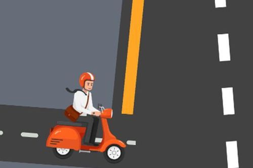 Quên quy tắc đi từ 'ngõ nhỏ ra phố lớn', tài xế xe máy sẽ bị phạt 600.000 đồng