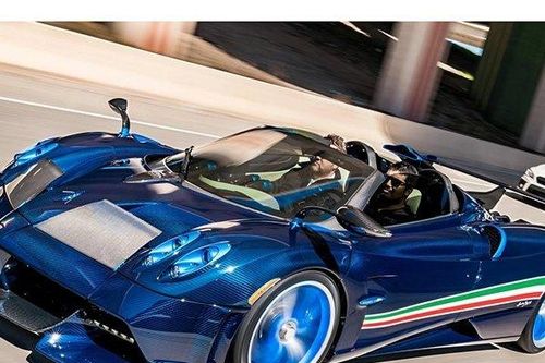 Đây là mẫu xe cực hiếm Pagani Huayra Tricolore màu Blu Tricolore trị giá hơn 150 tỷ đồng