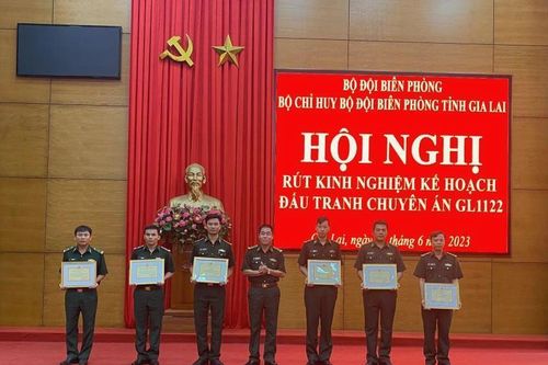 BĐBP Gia Lai: Rút kinh nghiệm kế hoạch đấu tranh Chuyên án GL 1122