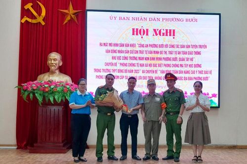 Phát huy các mô hình đảm bảo an ninh trật tự trong cộng đồng dân cư