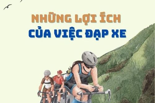 Infographic - Lợi ích của việc đạp xe