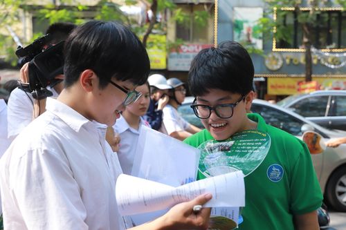 Đề thi tiếng Anh không khó, thí sinh dự tính đạt 8 điểm trở lên