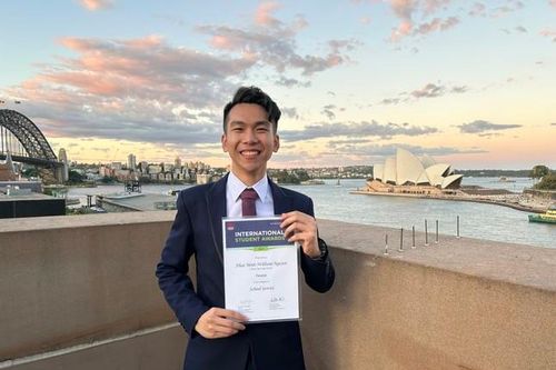 Chàng trai gốc Cần Thơ là Đại sứ Du học sinh của tiểu bang New South Wales - Úc