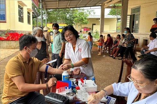 Khám bệnh, phát thuốc miễn phí cho người nghèo ở Bình Phước
