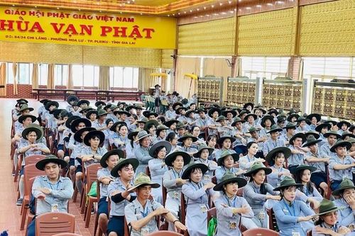 Gia Lai: Khai mạc trại huấn luyện Huynh trưởng Lộc Uyển XIV - A Dục IX