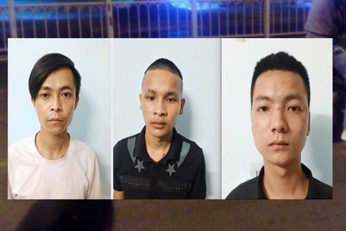 Nhóm cướp gồm 3 đối tượng đã sa lưới